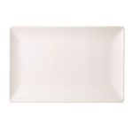 Luna Stoneware White Rectangular Plate 30 x 20cm/ 12 x 8"