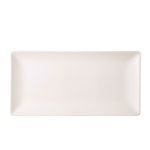 Luna Stoneware White Rectangular Plate 30 x 15cm/ 12 x 6"