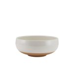 GenWare Kava White Stoneware Belly Bowl 14.5cm
