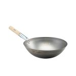 Black Iron Wok Round Base 14"/ 35.6cm