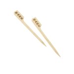 Bamboo Steak Markers 9cm/ 3.5" Rare (100pcs)
