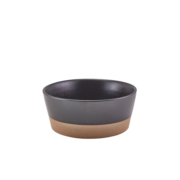 TH_BW-KBK15 GenWare Kava Black Stoneware Bowl 15.5cm - Image 1