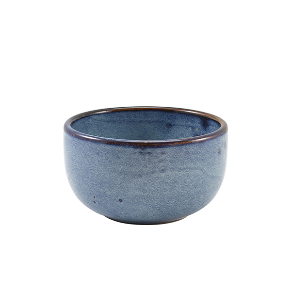 TH_BW-PBL12 Terra Porcelain Aqua Blue Round Bowl 12.5cm - Image 1