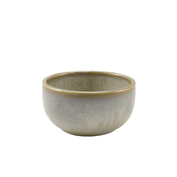 TH_BW-PMG11 Terra Porcelain Matt Grey Round Bowl 11.5cm - Image 1