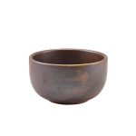 Terra Porcelain Rustic Copper Round Bowl 12.5cm