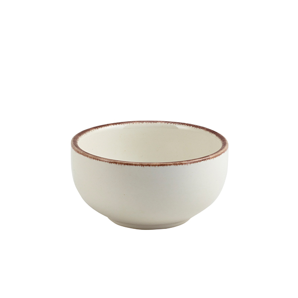 TH_BW-SBR11 Sereno Stoneware Brown Round Bowl 11.5cm - Image 1