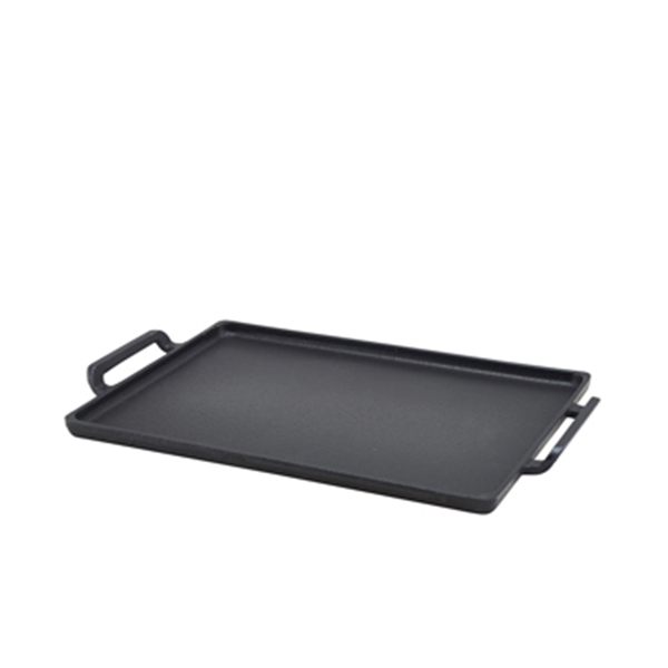 TH_C2820 GenWare Cast Iron Rectangular Platter 28 x 20cm - Image 1