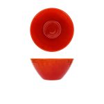 Orange Glazed Melamine Casablanca Bowl 20.5 x 9.5cm
