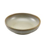 Terra Porcelain Matt Grey Coupe Bowl 23cm