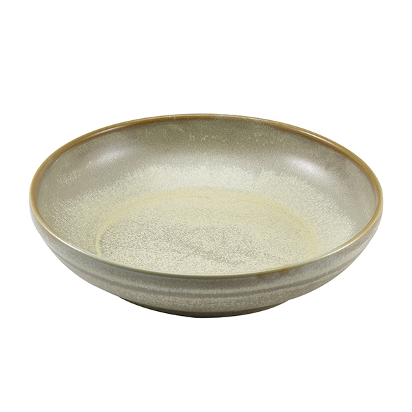 TH_CB-PMG27 Terra Porcelain Matt Grey Coupe Bowl 27.5cm - Image 1