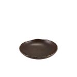Roko Porcelain Cinder Black Coupe Bowl 20cm