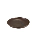 Roko Porcelain Cinder Black Coupe Bowl 25cm