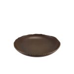 Roko Porcelain Cinder Black Coupe Bowl 28cm