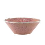 Terra Porcelain Rose Conical Bowl 16cm