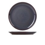 Rustic Stoneware Blue Coupe Plate 27.5cm