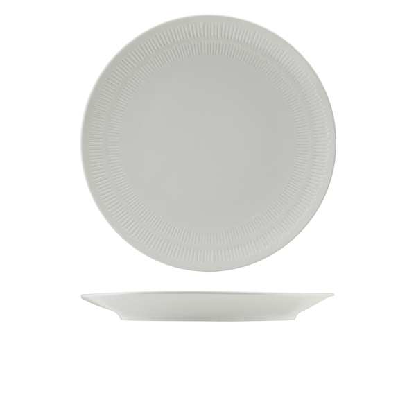 TH_CP-ISL28 Incise Porcelain Solara Coupe Plate 28cm - Image 1