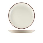 Sereno Stoneware Brown Coupe Plate 27.5cm
