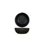 Black Copenhagen Round Melamine Bowl 20 x 7.5cm