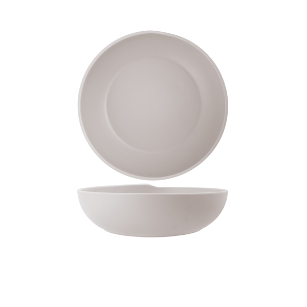 TH_CP280945 White Copenhagen Melamine Bowl 28 x 7.5cm - Image 1