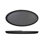 Black Copenhagen Oval Melamine Dish 47.5 x 24cm