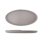 Sand Brown Copenhagen Oval Melamine Dish 47.5 x 24cm