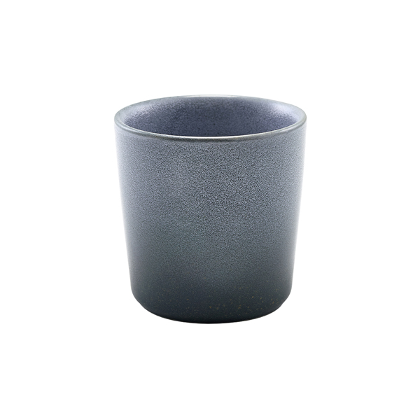 TH_CT-CC8G Forge Graphite Stoneware Chip Cup 8.5 x 8.5cm - Image 1