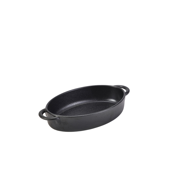 TH_CT-OD18 Forge Stoneware Oval Dish 17.5 x 11.5 x 4cm - Image 1