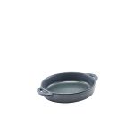 Forge Graphite Stoneware Round Dish 14.5 x 13 x 3cm