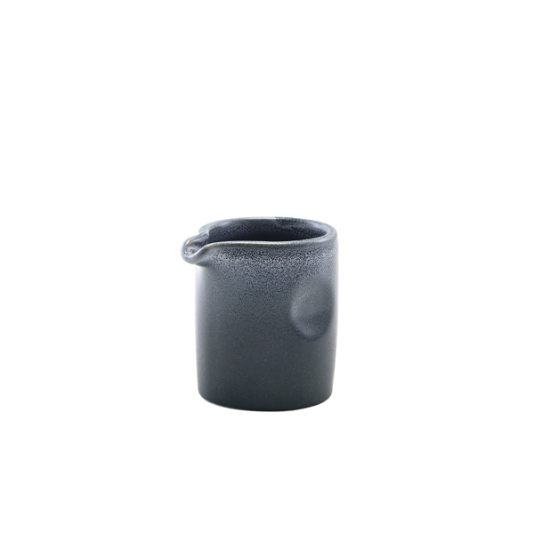 TH_CT-SJ9G Forge Graphite Stoneware Pinched Jug 9cl/ 3.2oz - Image 1