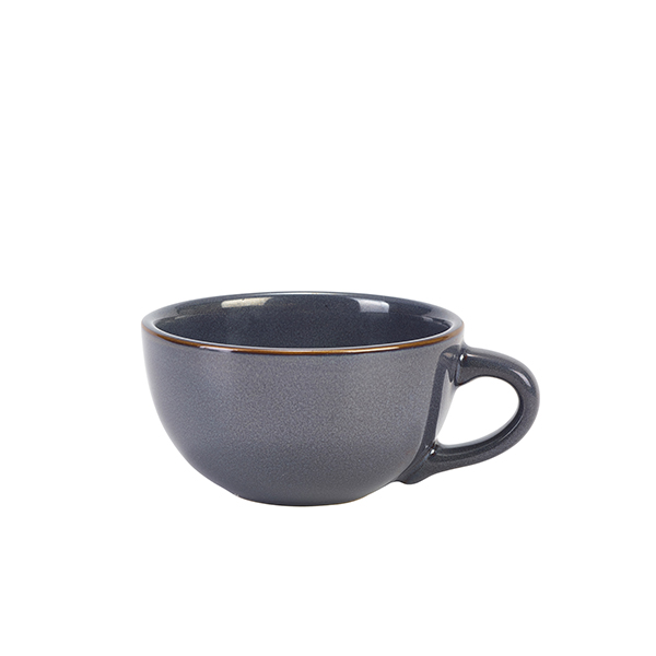 TH_CUP-BL30 Rustic Stoneware Blue Cup 30cl/ 10.5oz - Image 1