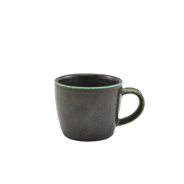 TH_CUP-PBK9 Terra Porcelain Black Espresso Cup 9cl/ 3oz - Image 1
