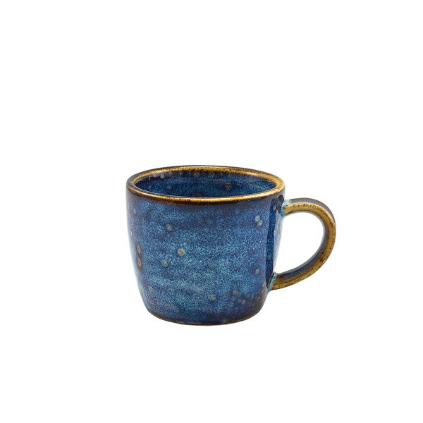 TH_CUP-PBL9 Terra Porcelain Aqua Blue Espresso Cup 9cl/ 3oz - Image 1