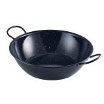 Black Enamel Dish 30cm