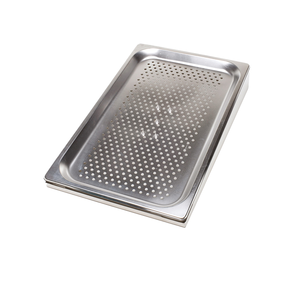 TH_GN11-SMD St/St Gastronorm 1/1- 5 Spike Meat Dish 25mm - Image 1