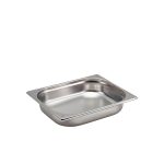 St/St Gastronorm Pan 1/2 65mm Deep