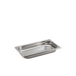 St/St Gastronorm Pan 1/3 - 40mm Deep