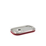 St/St Gastronorm Sealing Pan Lid 1/4