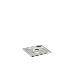 St/St Gastronorm Pan Lid 1/6