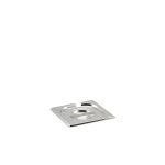 St/St Gastronorm Pan Notched Lid 1/6
