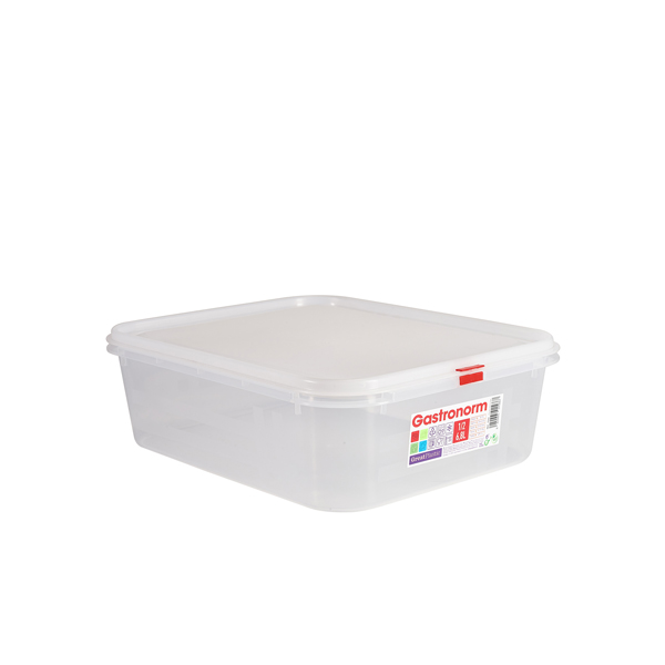 TH_GNCPP12-100 GenWare Clear Polypropylene Container GN1/2 100mm - Image 1