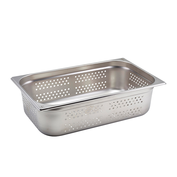 TH_GNP11-150 Perforated St/St Gastronorm Pan 1/1 - 150mm Deep - Image 1