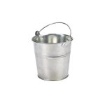 Galvanised Steel Serving Bucket 12cm Dia