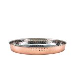 GenWare Hammered Copper Plated Presentation Plate 25cm