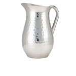 GenWare Hammered Stainless Steel Water Jug 2L/ 67.6oz