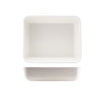 GenWare Melamine White Jute Deep Dish GN 1/2
