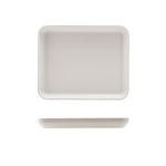 GenWare Melamine White Jute Platter GN 1/2