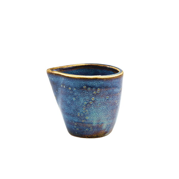 TH_JUG-PBL9 Terra Porcelain Aqua Blue Jug 9cl/ 3oz - Image 1