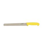 Genware 12'' Slicing Knife Yellow (Serrated)