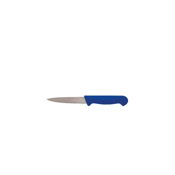 TH_K-V4BL Genware 4" Vegetable Knife Blue - Image 1