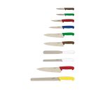 10 Piece Colour Coded Knife Set + Knife Case